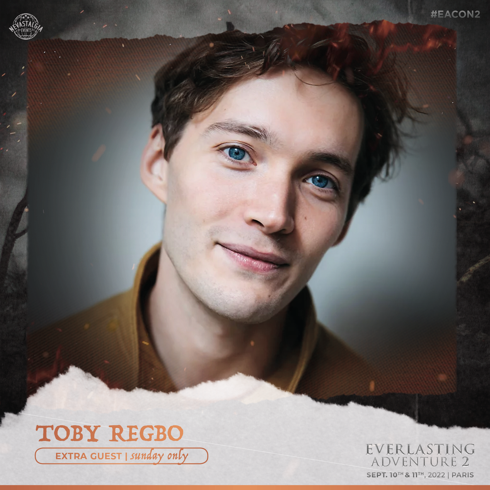 Toby Regbo (Reign, The Last Kingdom) in Paris in March 2023 - Roster Con